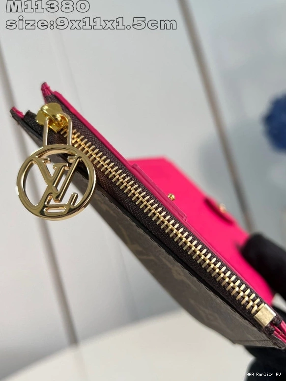 Aaa replica bags Wallet - VUITTON LOUIS Lisa 9*11.5*1.5CM 0804